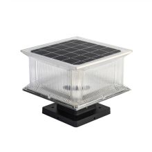 solar pillar light 7W solar garden light