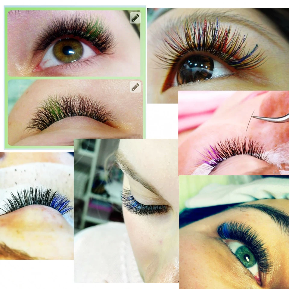 Russian Volume Lashes, Individual Extension Packs, Flower, Cilia Cluster, Short Stem Beams, Pre-Made, Fans, 3D, 4D, 5D Lashes