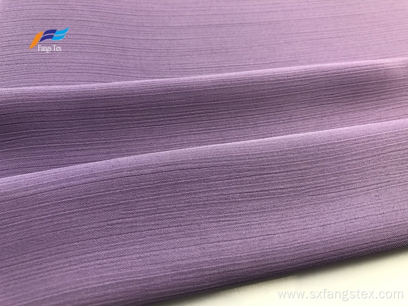 Wholesale 100% Polyester Crepe Ladies Dress Woven Fabric