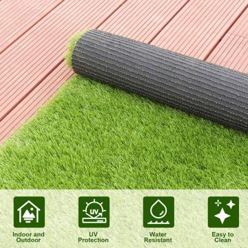 Turf synthétique extérieur intériorisé d&#39;aménagement paysager personnalisé