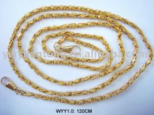 Gold Color Lumachina chain Fashion Bag Chain
