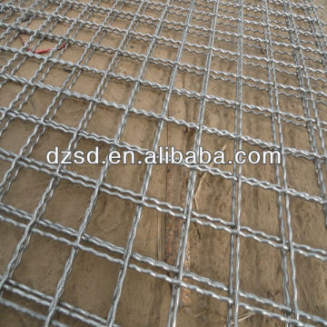 galvanized square iron wire mesh