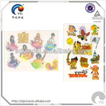 Water transfer temporary tattoo sticker children customized design