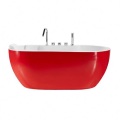 Air Massage Freestanding Tub Hydrotherapy Trendy Style Freestanding Sitting Large Bathtub