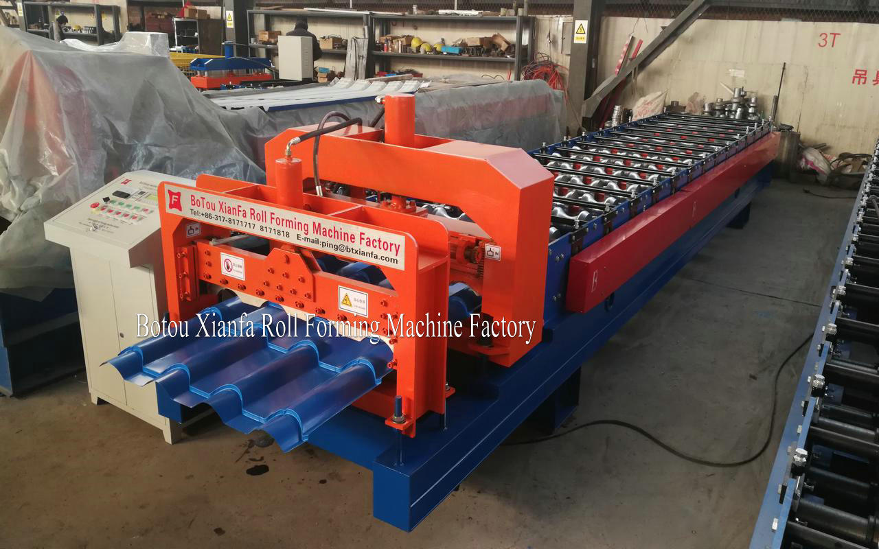 Gazed Roofing Tile Forming Machine