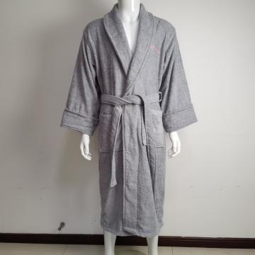 Luxury Soft Cotton Terry Bathrobe Spa Hotel Robe