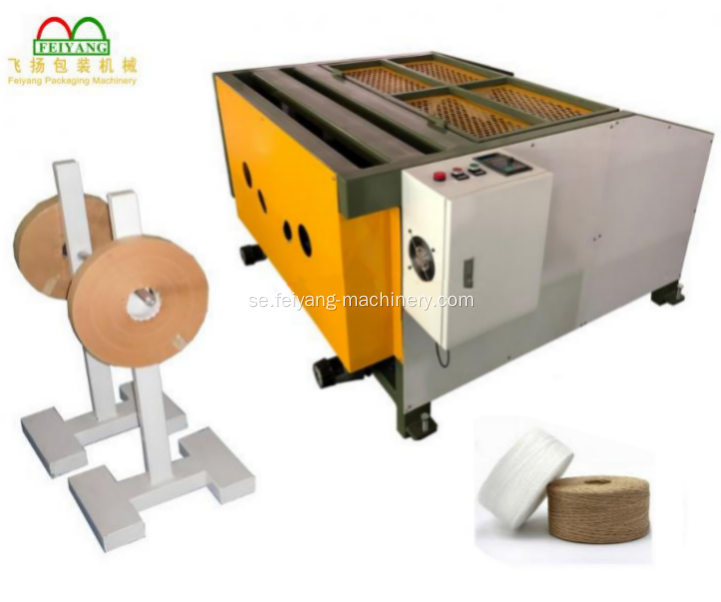 Kalllimpappershandtagsmaskin för papperspåse