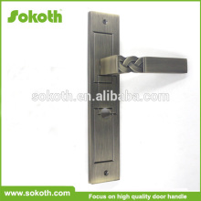 Good Workmanship door handle,attractive lever door handle with long plate