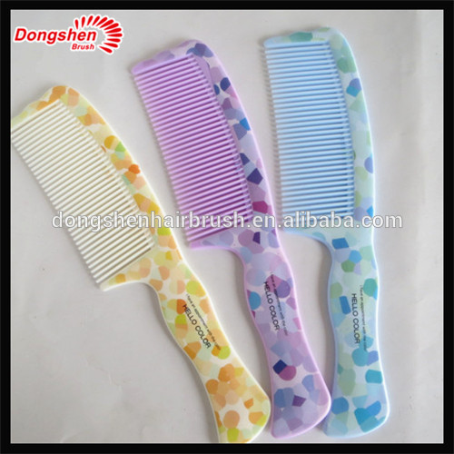 Cheap Plastic beautiful Comb Brush Hair Brush Free samples