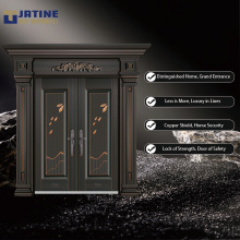 Custom Villa Gate Design with Modern Aesthetic