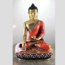 Handmade life size cheap bronze tibetan temple buddha statue sculpture