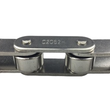 China Cost-Effective and Durable Stainless Steel Double Pitch Roller Chains C2062H