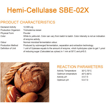 Hemi-Cellulase enzyme for baking industry