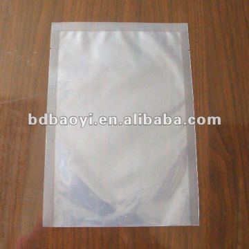 Three side seal vacuum packaging pouch bag