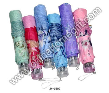 Flower Pattern Umbrella