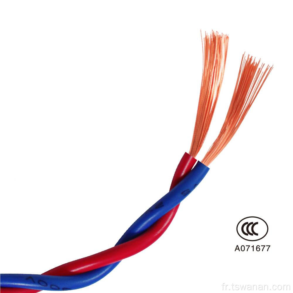 Isolation PVC Type de câble échoué RVS