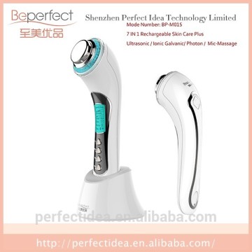 color ray ultrasonic device face lift beauty equipment , ultrasonic beauty device