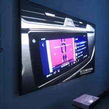 PET Crystal Projector Screen