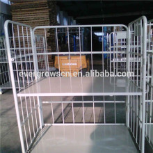 Direct manufacturer of professional design convenient operation foldable metal moving containers