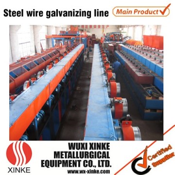 Steel wire bobbin vertical take up machine