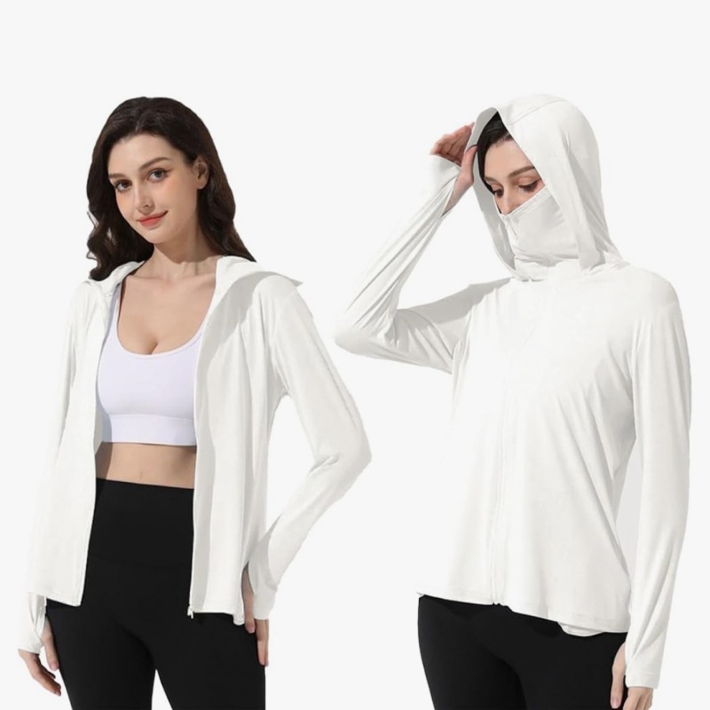 Women's UPF 50+ Sun Jacket with Zipper Pocket