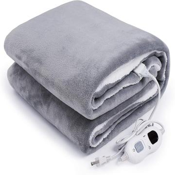 Flannel Electric Heating Throw Blanket