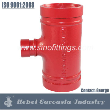 Durable Ductile Iron Grooved End Fittings