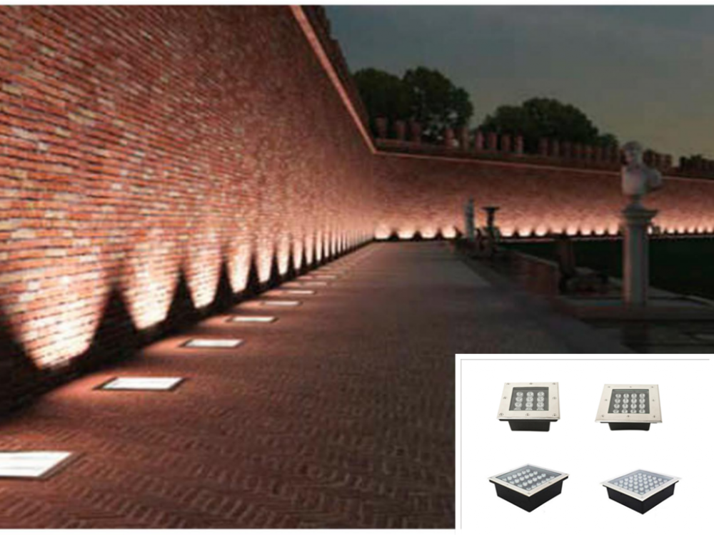 LED Underground Lights for Garden Scenic Spots