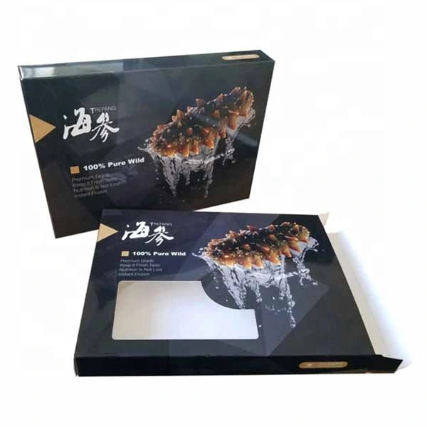 Eco Friendly Customized Printing Cardboard Square OEM Paper Frozen Food Packaging for Storage