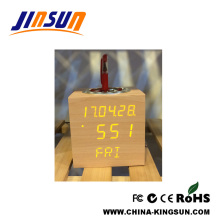 Penholder With Led Alarm Clock School Gift