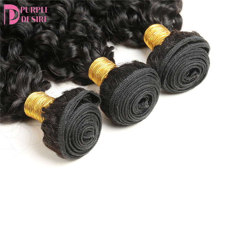 Quick Delivery in 24hrs Raw Virgin Peruvian Water Wave Human Hair Bundles with Closure