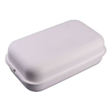 Compostable sugarcane molded pulp clothes packaging box
