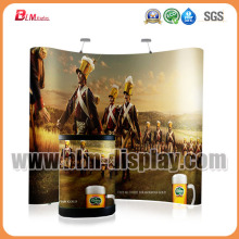 10ft Advertising Magnetic Background Wall Aluminum Pop up Dispay Stand