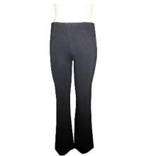 BLACK REGULAR BOOTCUT PONTE PANT