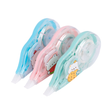Weibo New Creative Cartoon Student Office Stationery Set: Three Installations Error Correction Tape Wholesale for Kids