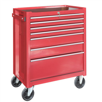 With 4 wheel garage trolley tool box