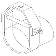 Insulated Pipe Support system clevis hanger