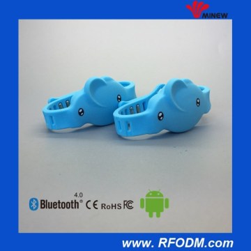 Wearable ibeacon waterproof bracelet kids anti lost