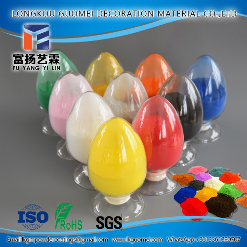 Epoxy polyester electrostatic hybrid powder coating paint