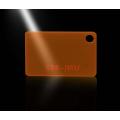 Fluoreszierende orangefarbene Acrylfolie Plexiglas-Kunststofffolie