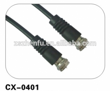 F connector male Coaxial Antenna Cable