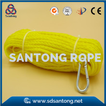 hollow braided polyethene marine ropes for boat