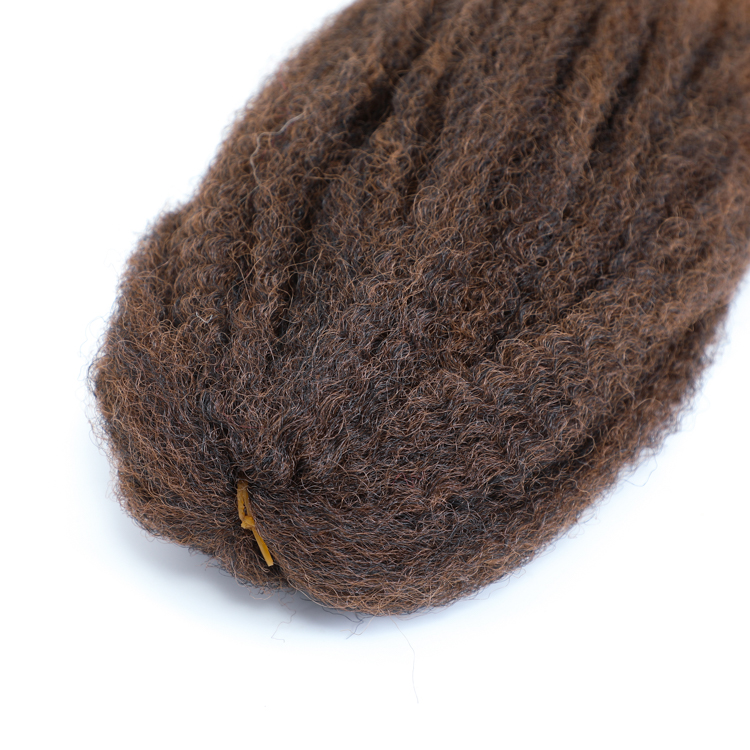 100% Kanekalon 60G 18 Inch Folded 48 Strands Wholesale Long Crochet Afro Curl Marley Hair Kinky Synthetic Braid Braiding Hair