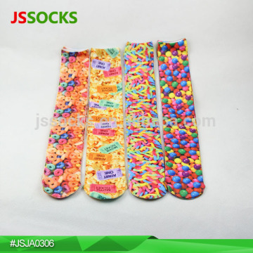 High quality sublimation socks candy socks high end socks