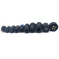 M12 Circular Waterproof Connector Electronic Cable IP67
