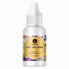 RIZO'S Private Label Plant Extract Invisible Waterproof Lace Adhesive Dermatologist Tested Gentle For Scalp Wig Glue