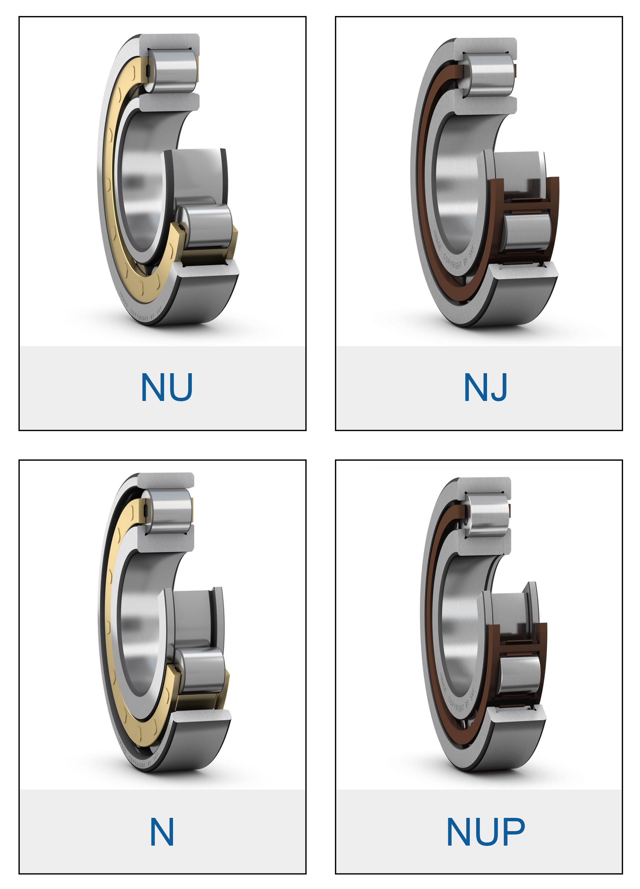 Stock bearing N234 ECJ GOST Cylindrical Roller Bearing 2234