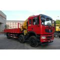 Большой автокран с шарнирно-сочлененной рамой Dongfeng T5 10T