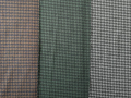 Houndstooth Design Knitted Jacquard Fabric For Clothes