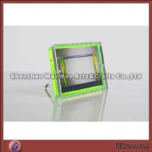 Acrylic Neon-Green Photo Frame